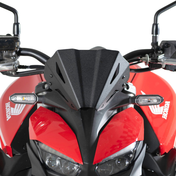 Pyramid Plastics Pyramid metal fly screen | matte black | honda cb1000 hornet inc sp 2025>current